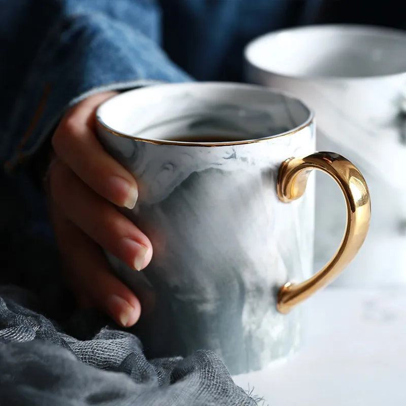 Exquisite Marble Coffee Mug