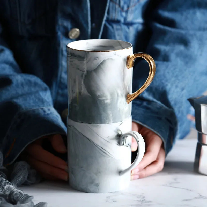 Exquisite Marble Coffee Mug