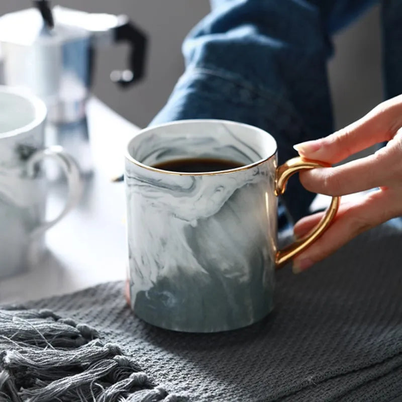 Exquisite Marble Coffee Mug