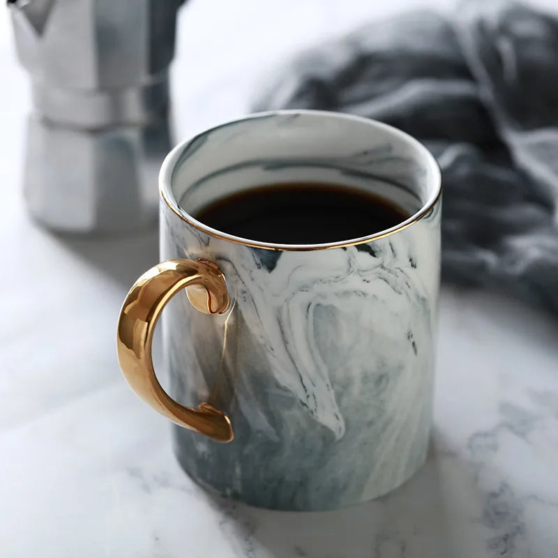 Exquisite Marble Coffee Mug