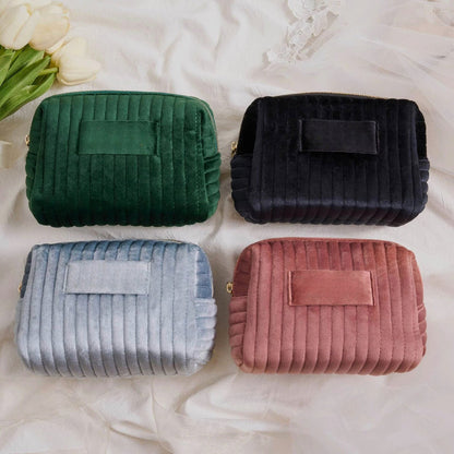 Senne Velvet Makeup Pouch