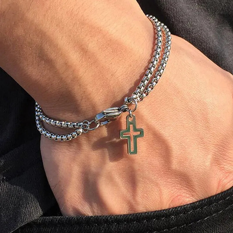 Urban Edge Double Chain Cross