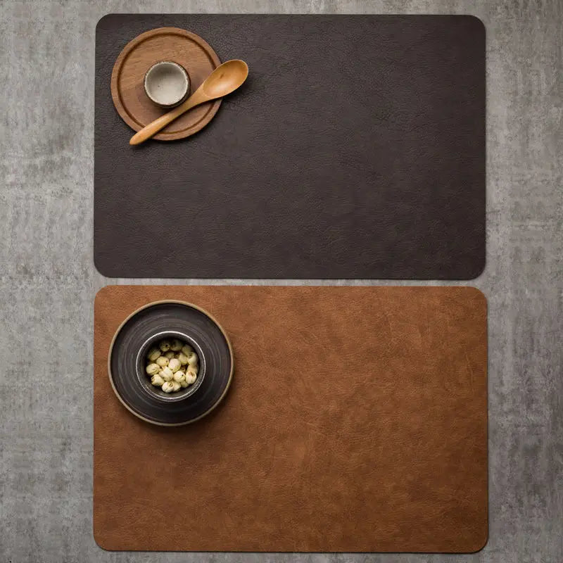 Sempione Leather Placemats [4pcs]