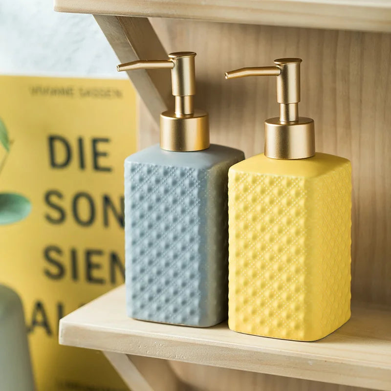 Lux Plaid Soap Dispenser