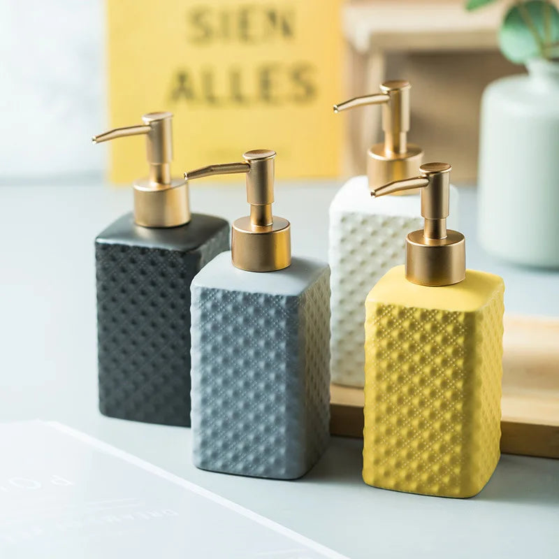 Lux Plaid Soap Dispenser