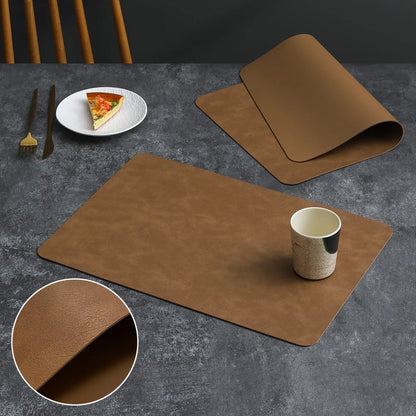 Sempione Leather Placemats [4pcs]