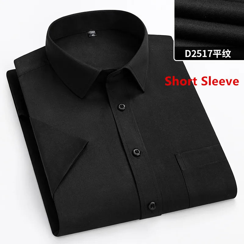 Executive Elegance: Formal Long Sleeve Business Shirt