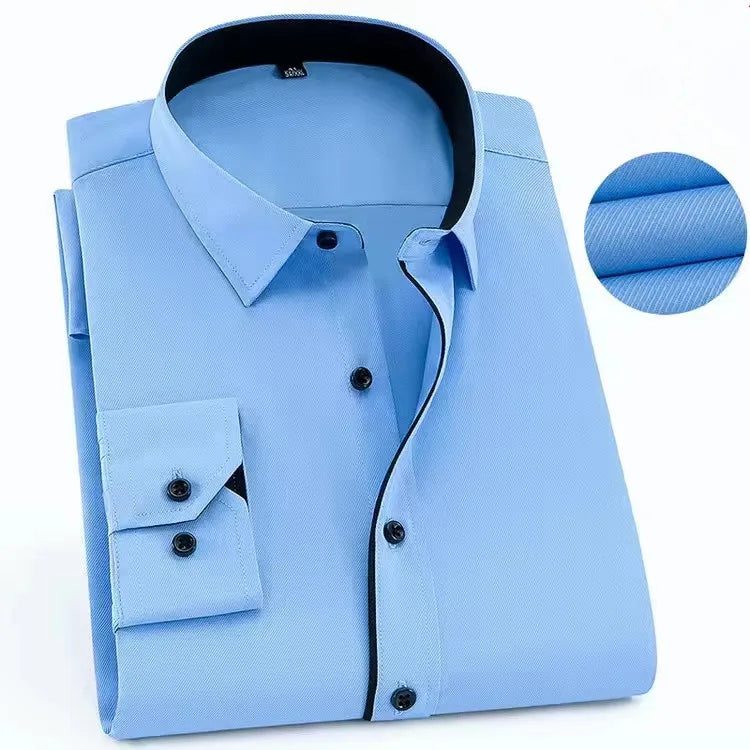 Executive Elegance: Formal Long Sleeve Business Shirt