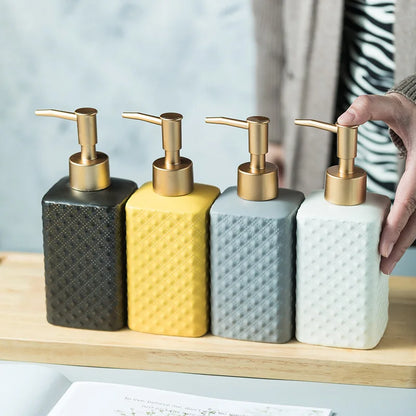 Lux Plaid Soap Dispenser