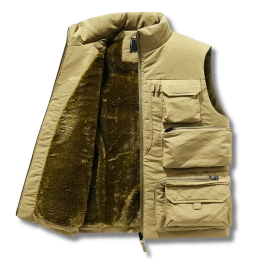 Arctic Sleeveless Cargo Coat - Swift Harbor