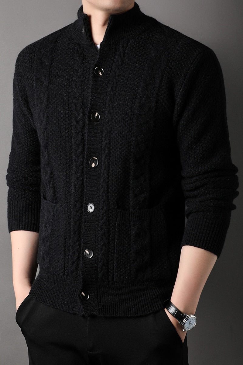 Classic Comfort Knitted Cardigan - Swift Harbor